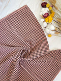 Houndstooth Plaid Towels Pattern