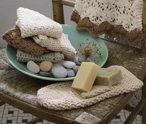 Organic Cotton Bath Collection (Crochet)