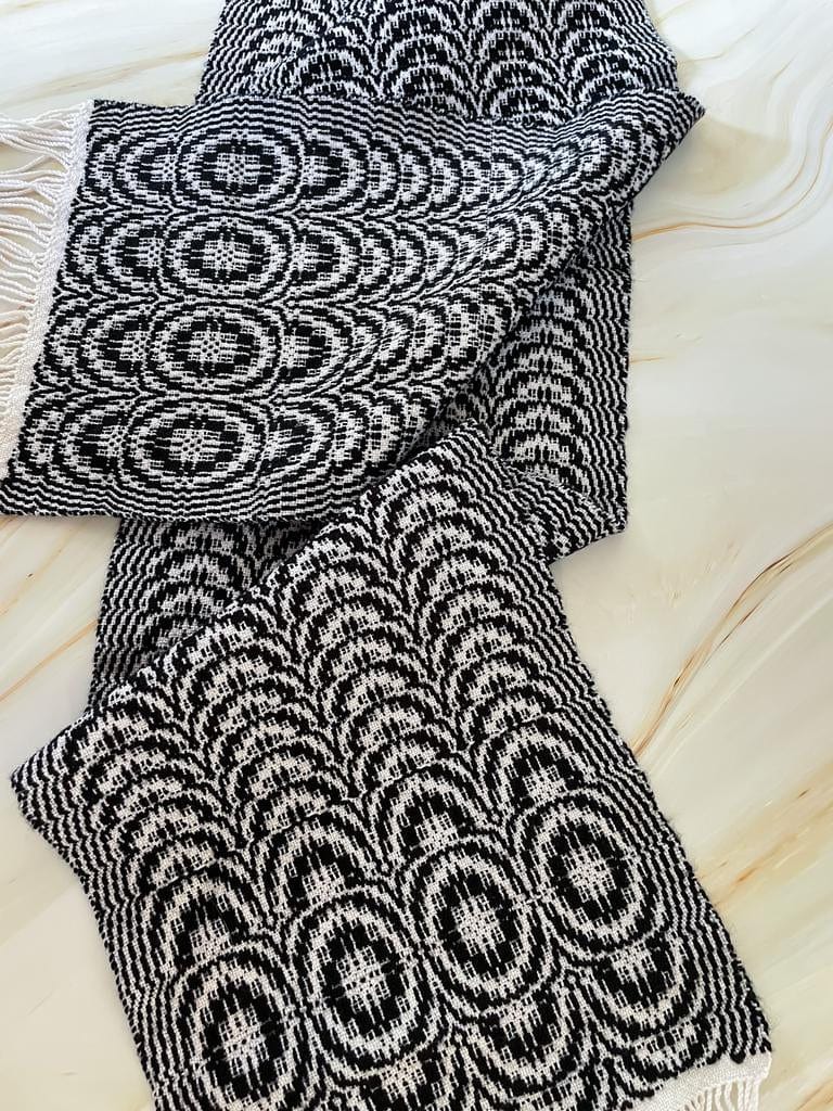 Overshot Echo Scarf – Cotton Clouds Inc.