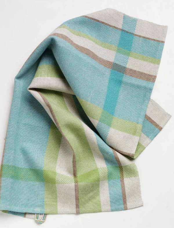 Slim Woven Striped Cotton Towel Fair Trade - Café – Fair + Simple