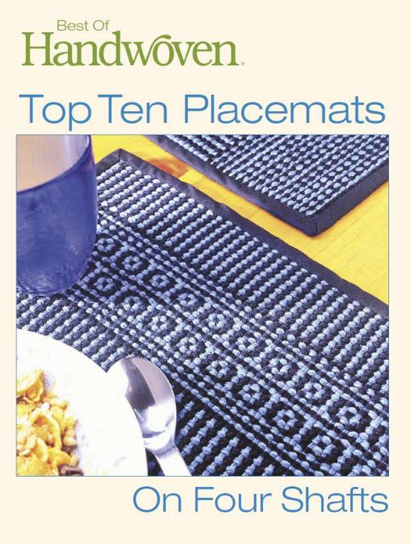 Top 10 Placemats & Runners Weaving Club ~ 4-Shaft Weaving