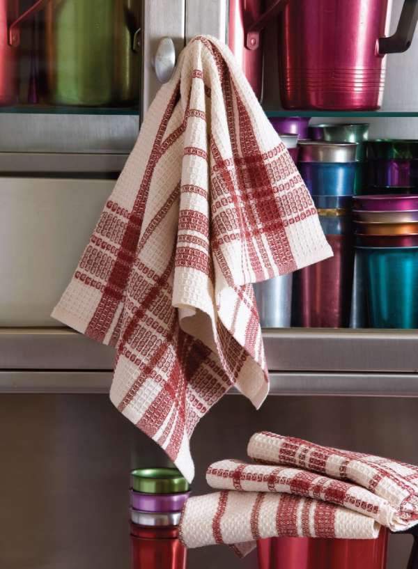 Waffle Weave Dish Towel Pattern - 8/2 Cotton Weaving Pattern - Free with  yarn purchase