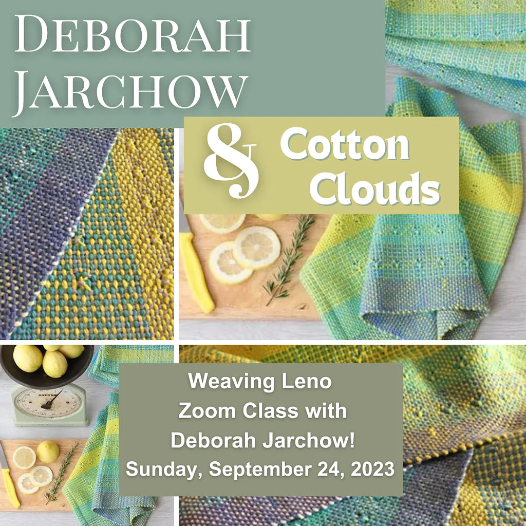 Weaving Leno with Deborah Jarchow!