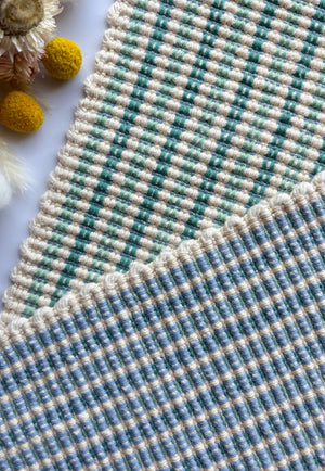 Rep Weave with Mop Cotton - Get Set and Weave Placemats