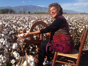 Why I love to Spin Cotton by Irene Schmoller