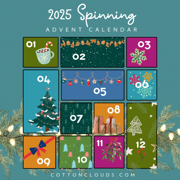 Holiday Advent Calendar for Spinners