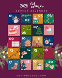 Holiday Advent Calendar Yarn Box