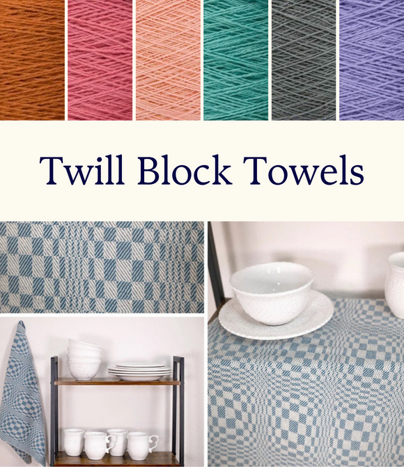 Twill Block Towels