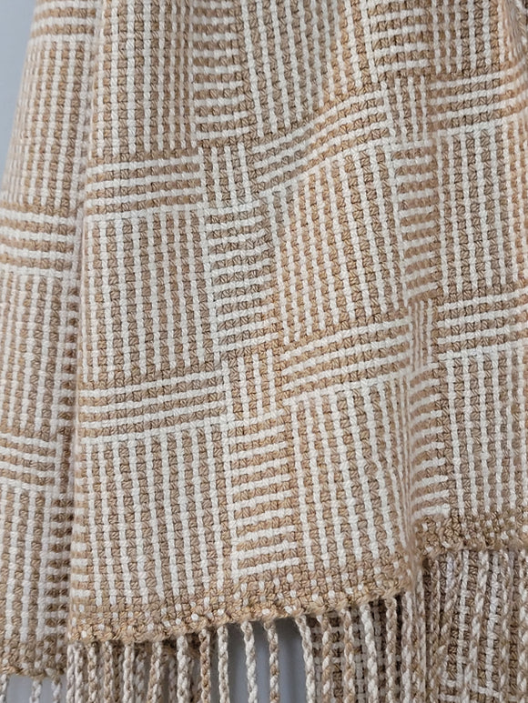 Coffee and Cream Scarf