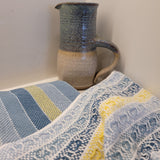 Earl Grey Tea Towels in Blues