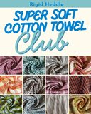 Super Soft Cotton Towel Kit-of-the-Month Club ~ Rigid Heddle Weaving
