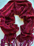 Heart of Winter Chenille Scarf