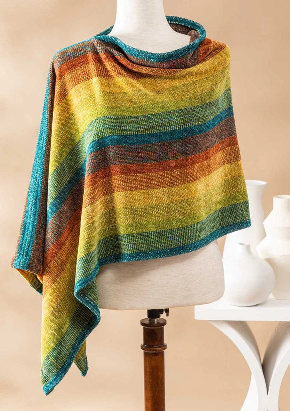 Heavenly Harvest Chenille Poncho – Cotton Clouds Inc.