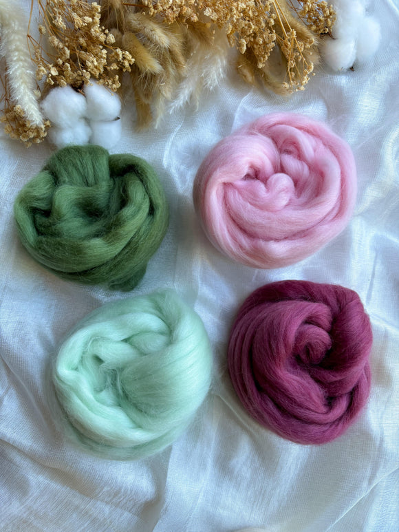 Wool Roving Bundle 5