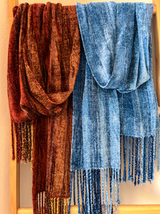 Chenille Bliss Scarf Pattern