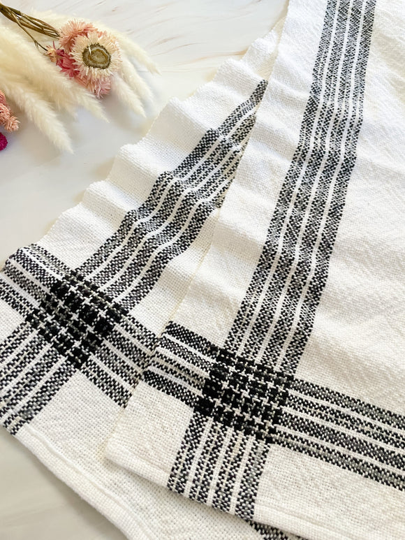 Monochrome Stripes Towels