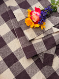 Classic Check Table Topper or Towels