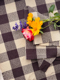 Classic Check Table Topper or Towels