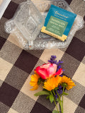 Classic Check Table Topper or Towels