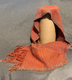 Fall Sunrise Hooded Scarf
