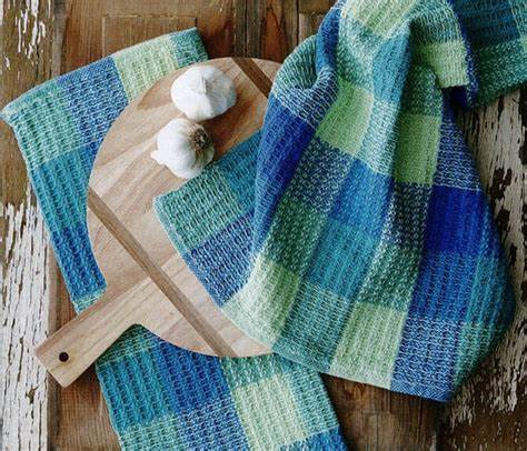 Playing with Blocks Waffle Weave Towels ~ Rigid Heddle Weaving – Cotton  Clouds Inc.