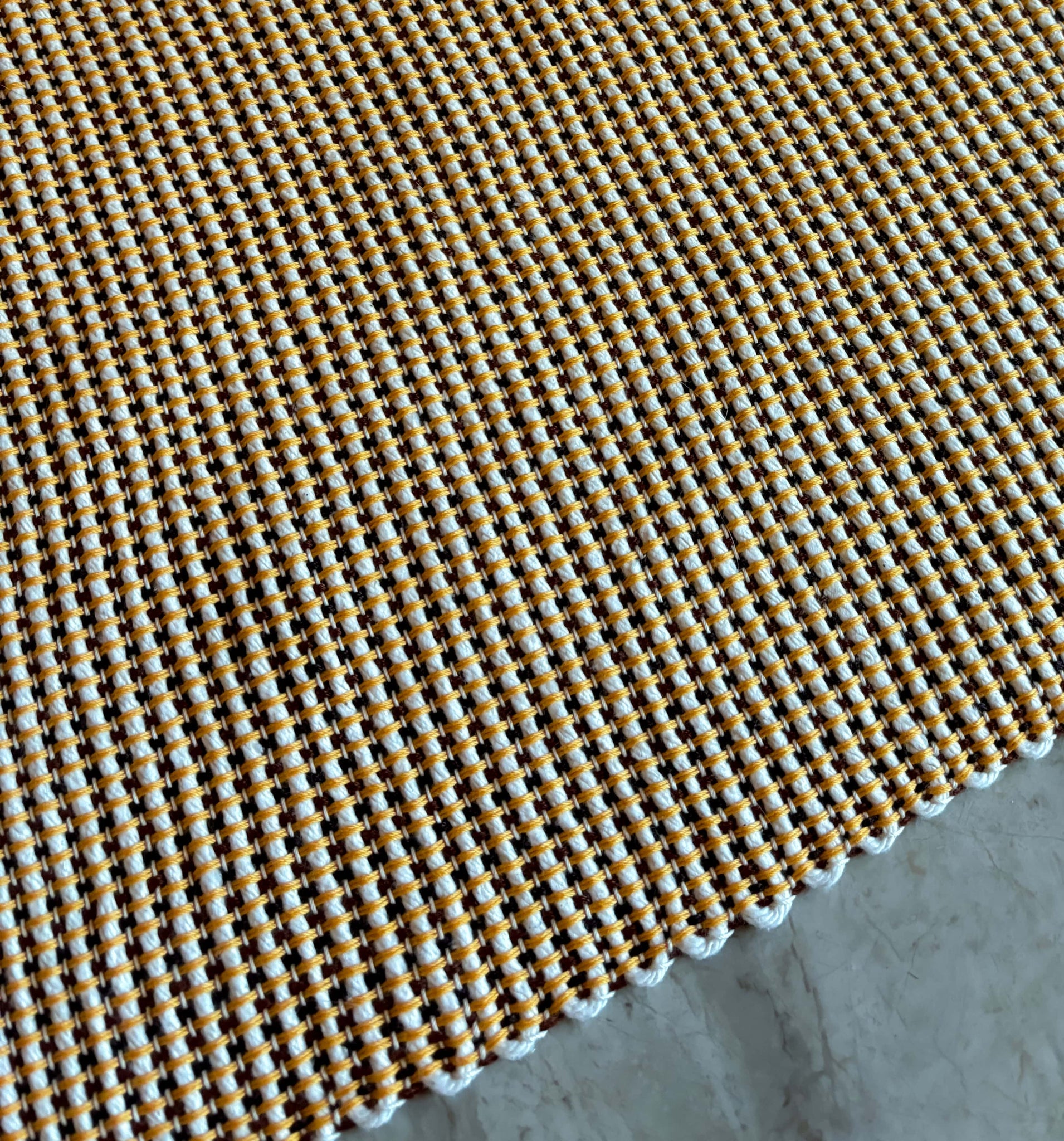 Rep Rug Golden Harvest Rep Weave Rug Pattern – Cotton Clouds Inc.