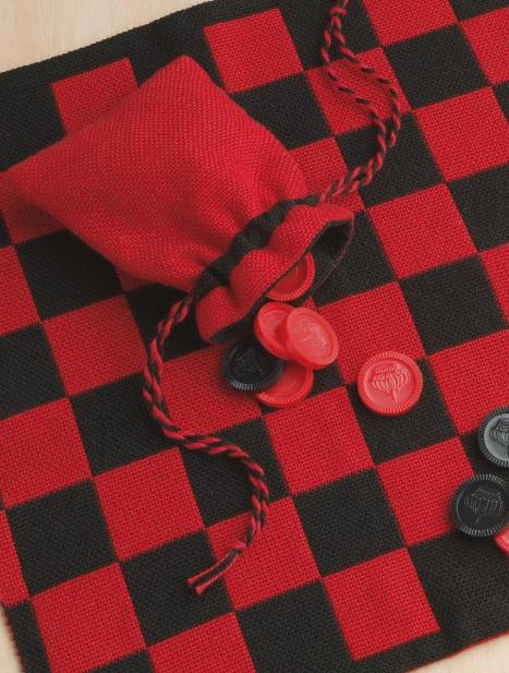 Doubleweave Checkerboard & Game Bag