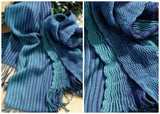 Pacific Waves Scarves in Bambu & Tencel (8-shaft)