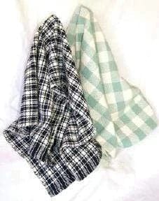 Simple Country Plaid Towels Pattern