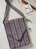 Purple Tablet Bag & Weaving Cards