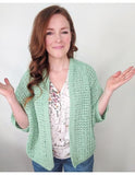 Spring Raglan Sweater (Crochet)