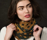 Turnabout Scarf in Chenille & Tencel