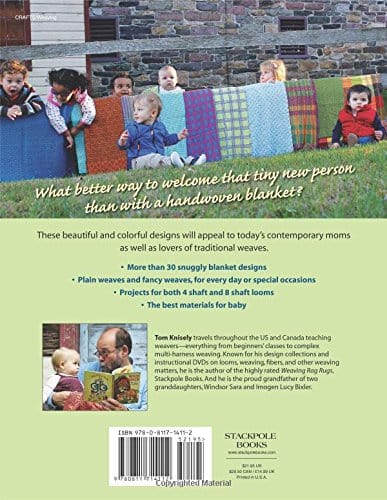 Handwoven Baby Blankets: Knisely, Tom: 0499992852207: Amazon