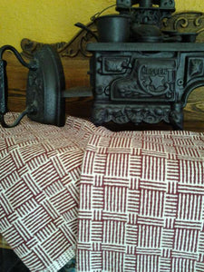 Log Cabin Towels Pattern