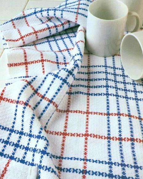 Rosepath Plaid Dish Towels – Cotton Clouds Inc.